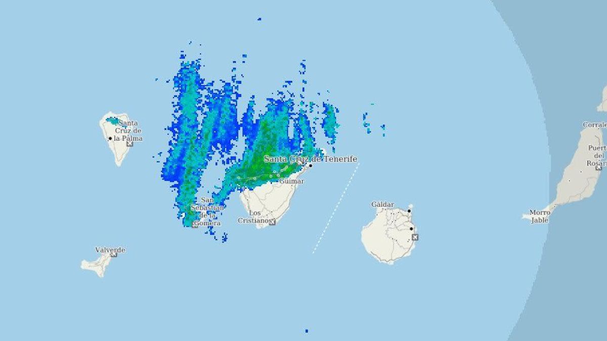 Canarias deja de mirar el tiempo con un solo ojo