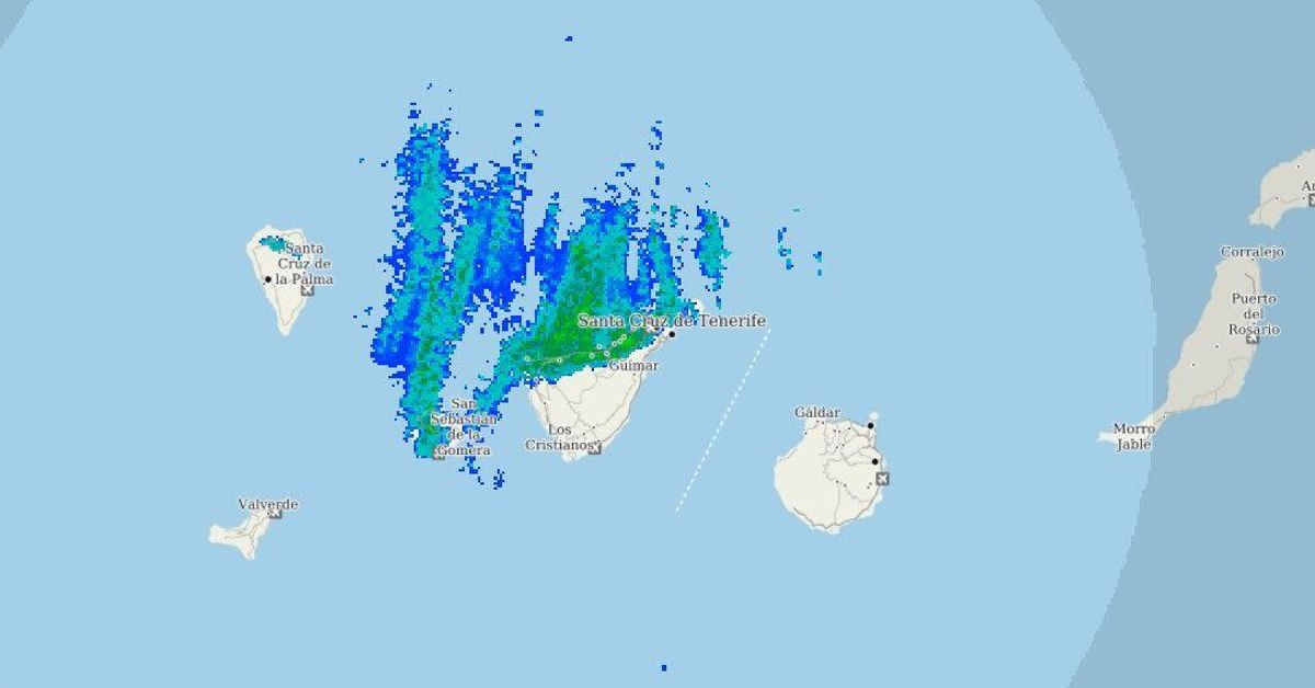 Canarias deja de mirar el tiempo con un solo ojo
