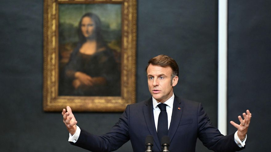 Macron anuncia una gran reforma del Louvre, con una sala separada para La Gioconda