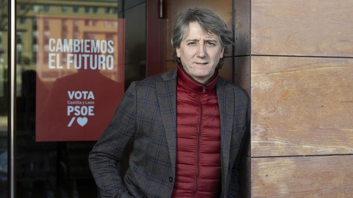 Carlos Martínez, candidato del PSOE en Castilla y León: "Mañueco ha confundido estabilidad con parálisis total y absoluta"