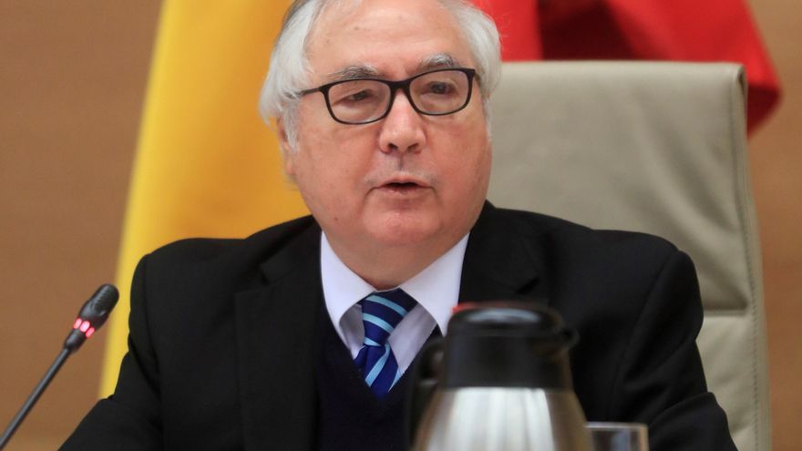 El ministro de Universidades, Manuel Castells. EFE/Fernando Alvarado/Archivo