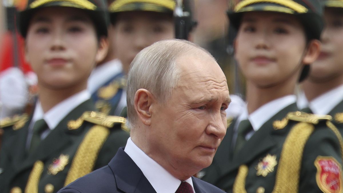 El presidente ruso, Vladimir Putin, durante su visita a China.