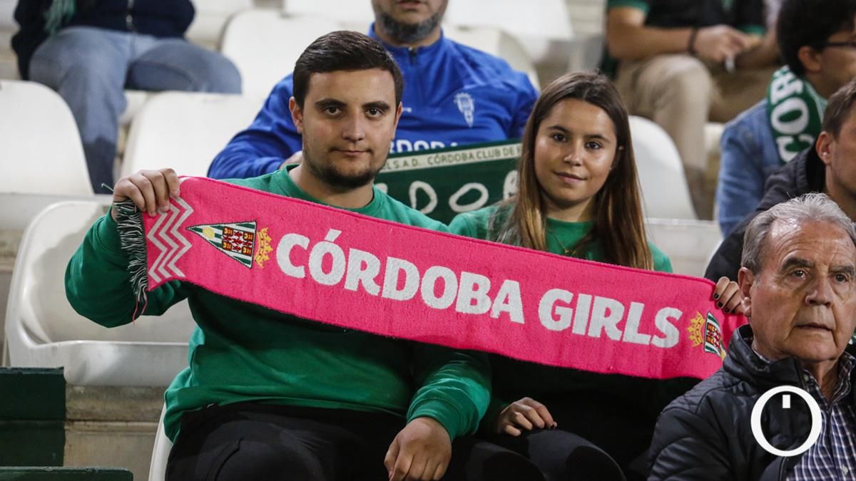 Grada Blanquiverde del Córdoba CF - Real Murcia