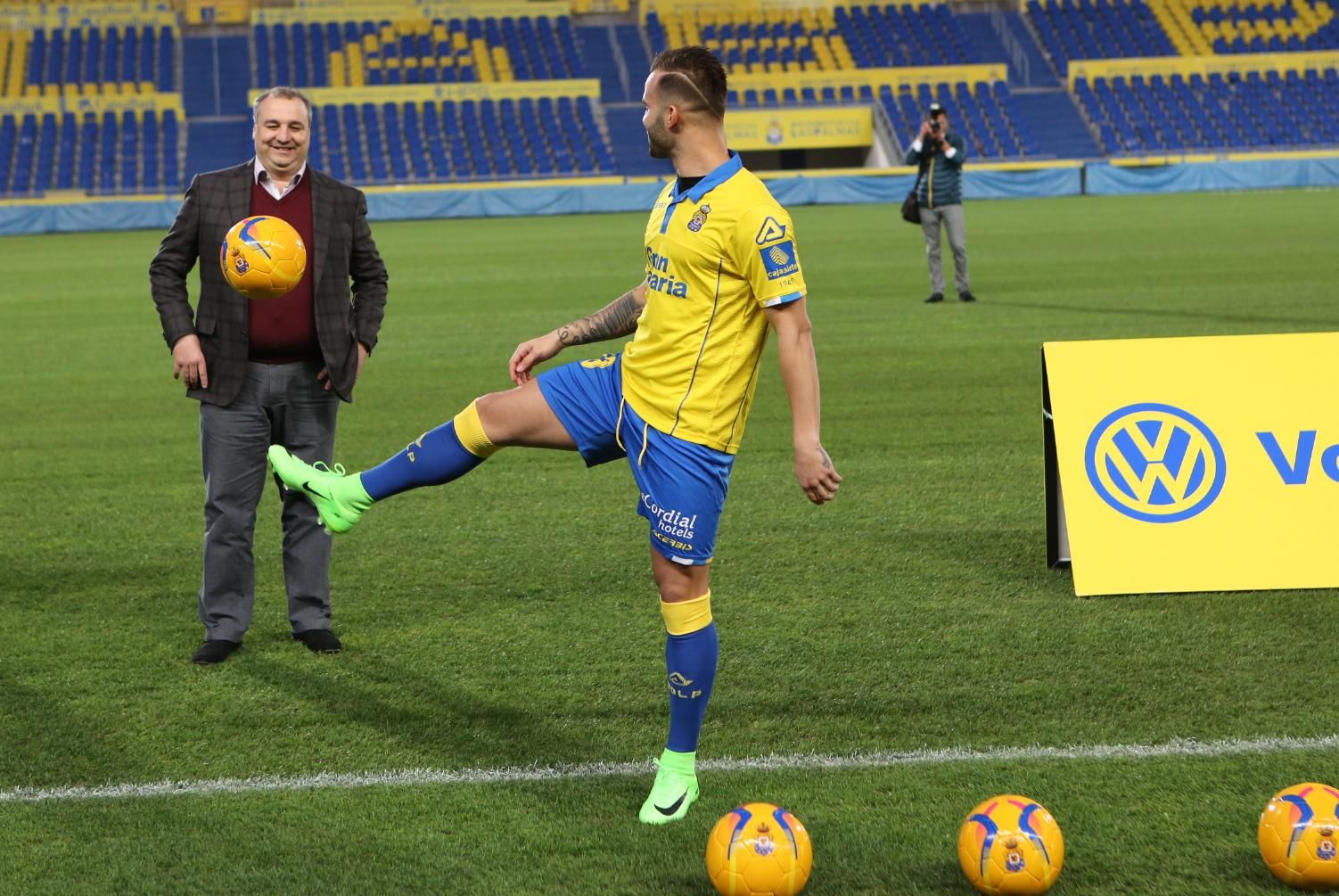 Presentación oficial de Jesé. Alejandro Ramos.