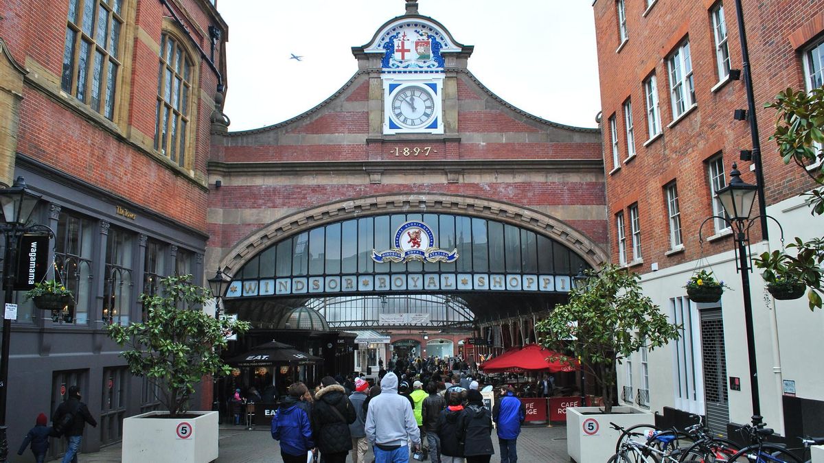 Entrada de la Estación Central de Windsor.