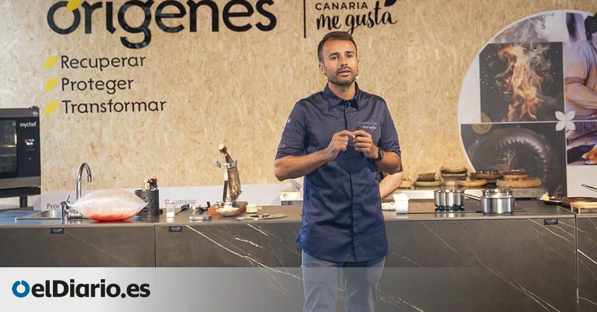 Orígenes, referente gastronómico en Canarias, arranca con más de 400 asistentes y un menú que viaja del suero de queso a la lubina atlántica