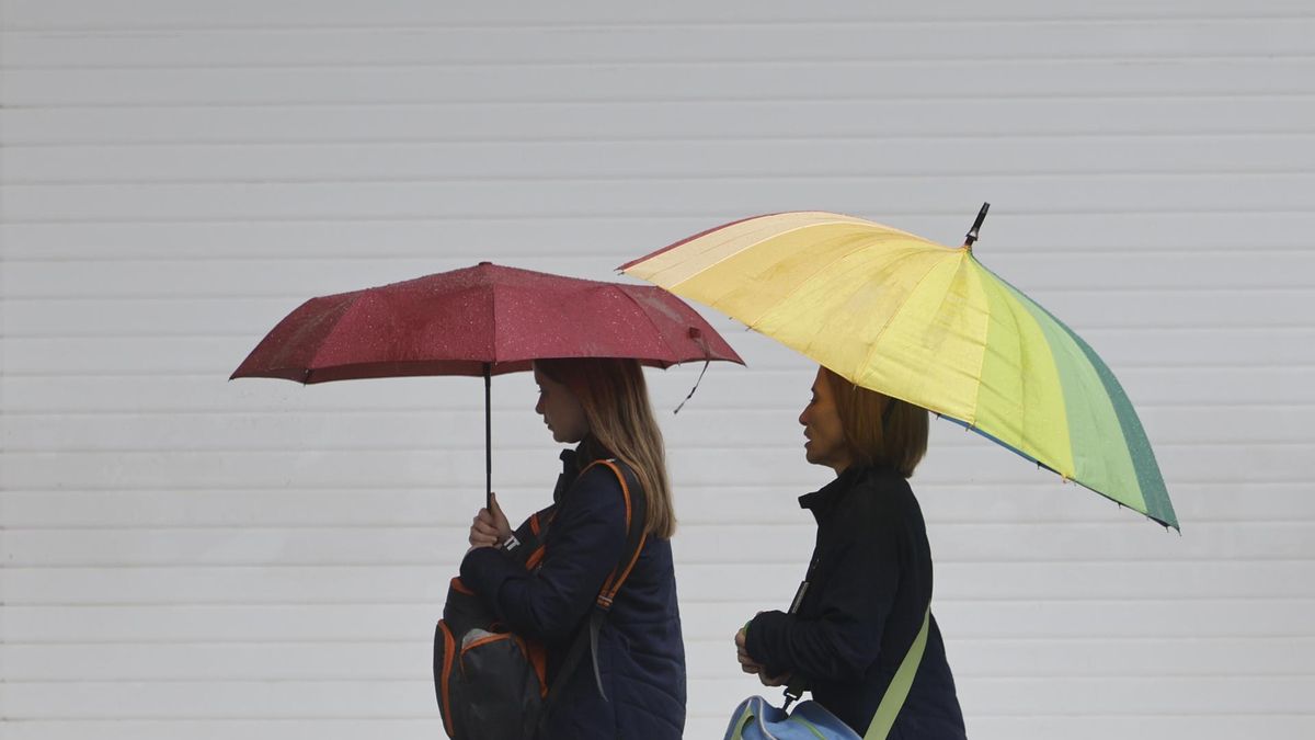 Alerta amarilla por lluvias para el domingo en el interior norte de Valencia