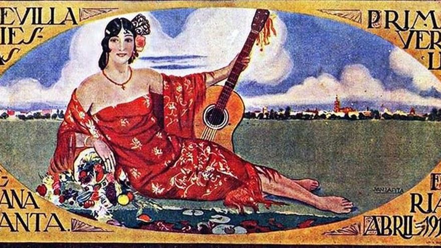 Así eran los primeros carteles que anunciaron la Feria de Abril de Sevilla en pleno siglo XIX
