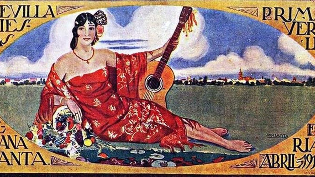 Así eran los primeros carteles que anunciaron la Feria de Abril de Sevilla en pleno siglo XIX