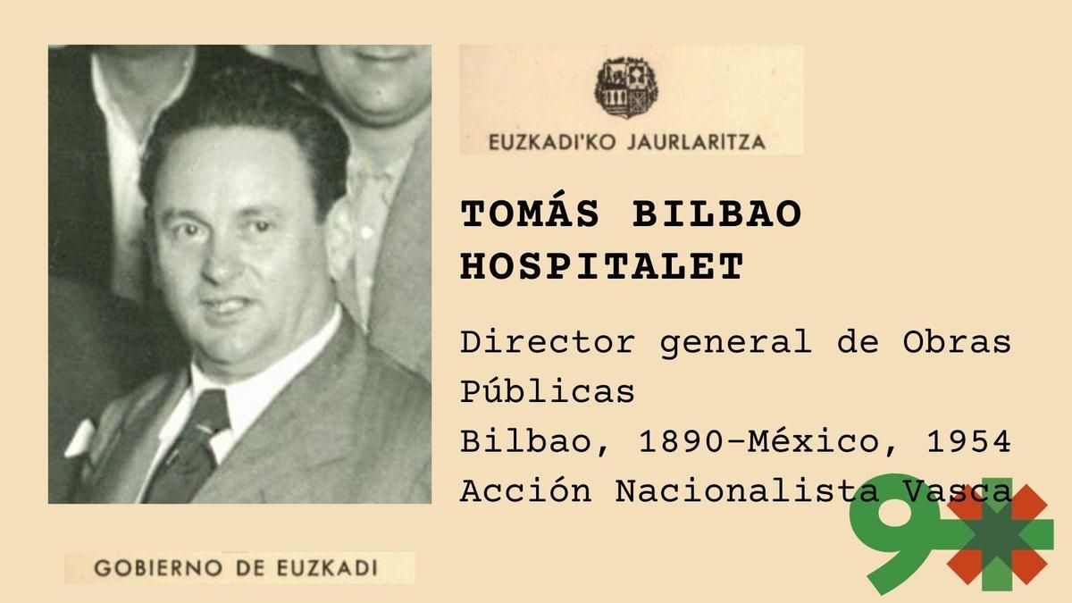 Tomás Bilbao Hospitalet, fundador de ANV, director de Obras Públicas en Euzkadi y ministro republicano