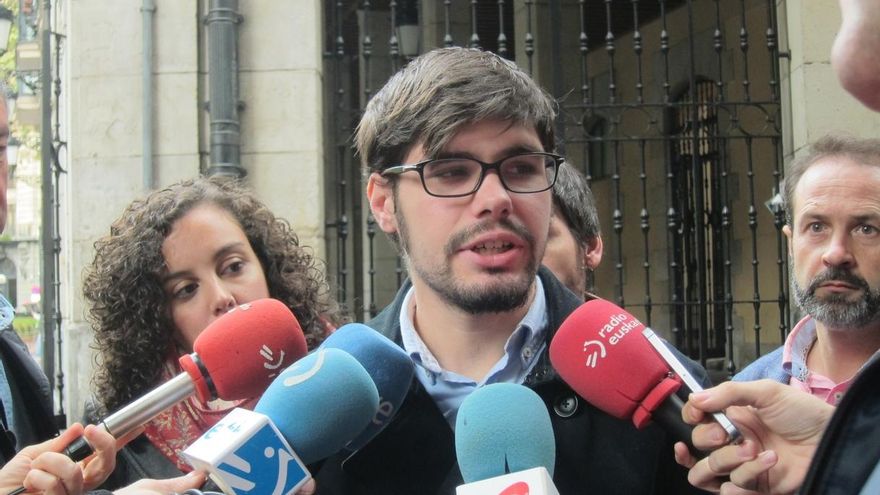 Lander Martínez se presentará como candidato para sustituir a Nagua Alba al frente de Podemos Euskadi