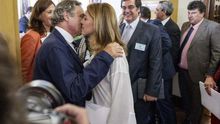 María Dolores de Cospedal y su marido, Ignacio López del Hierro / Foto: Europa Press
