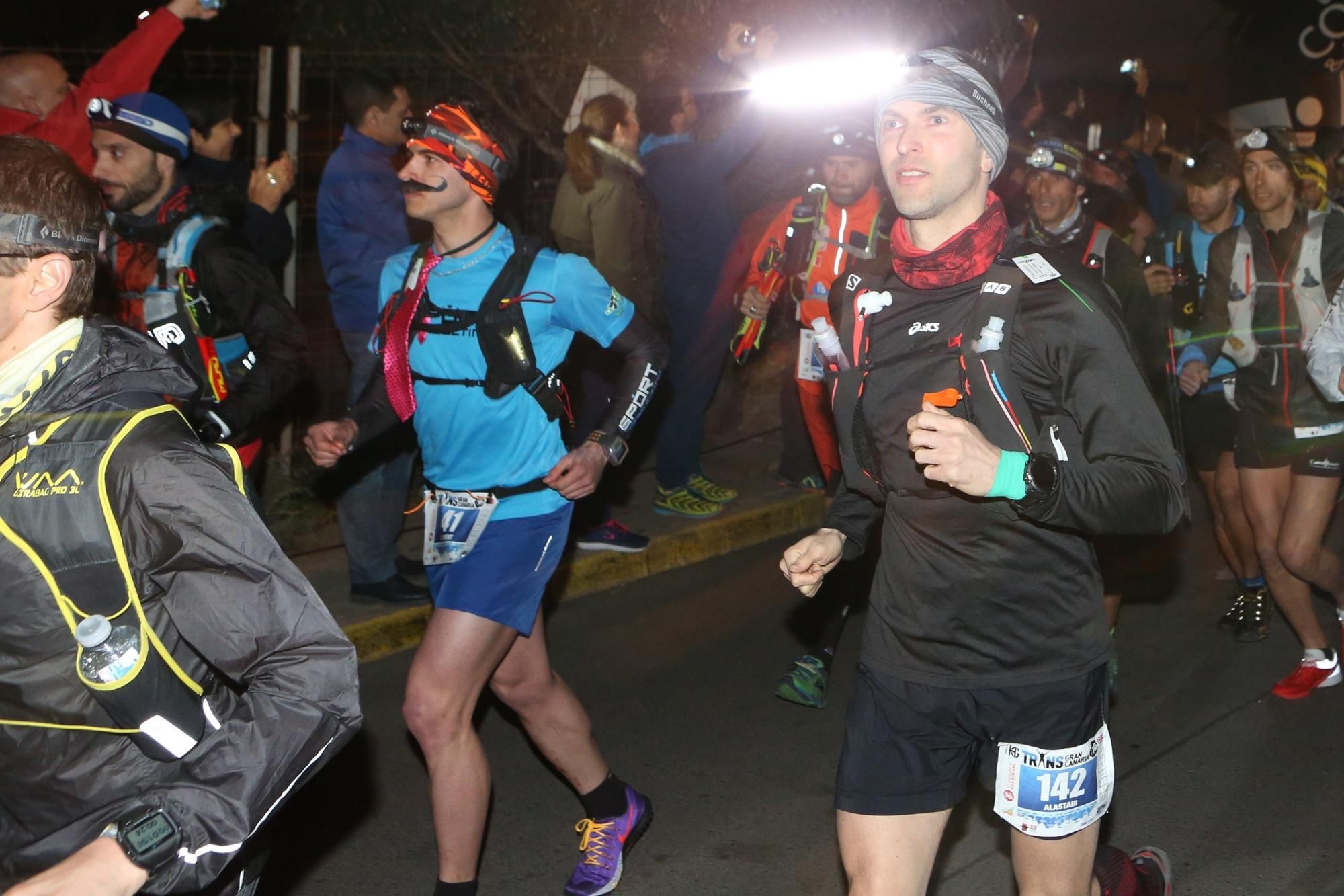 Salida de la Transgrancanaria 125 km. Alejandro Ramos.