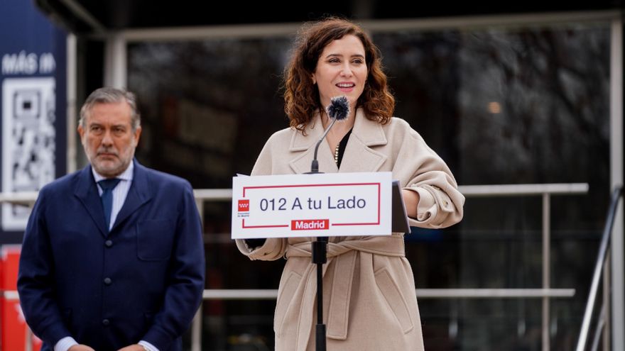 Isabel Díaz Ayuso, presidenta de la Comunidad de Madrid.