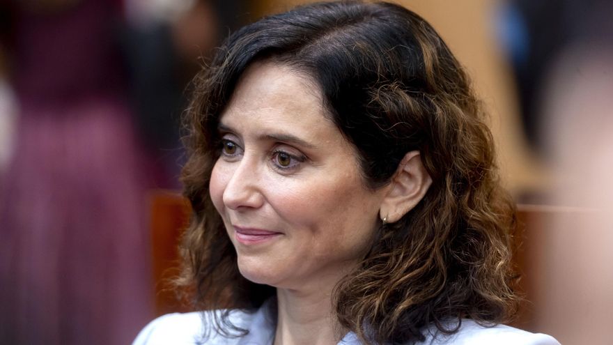 La presidenta de la Comunidad de Madrid, Isabel Díaz Ayuso.