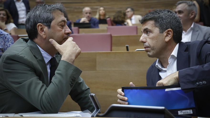 Mazón cesa al vicepresidente y los consejeros de Vox del Gobierno valenciano sin esperar a su dimisión