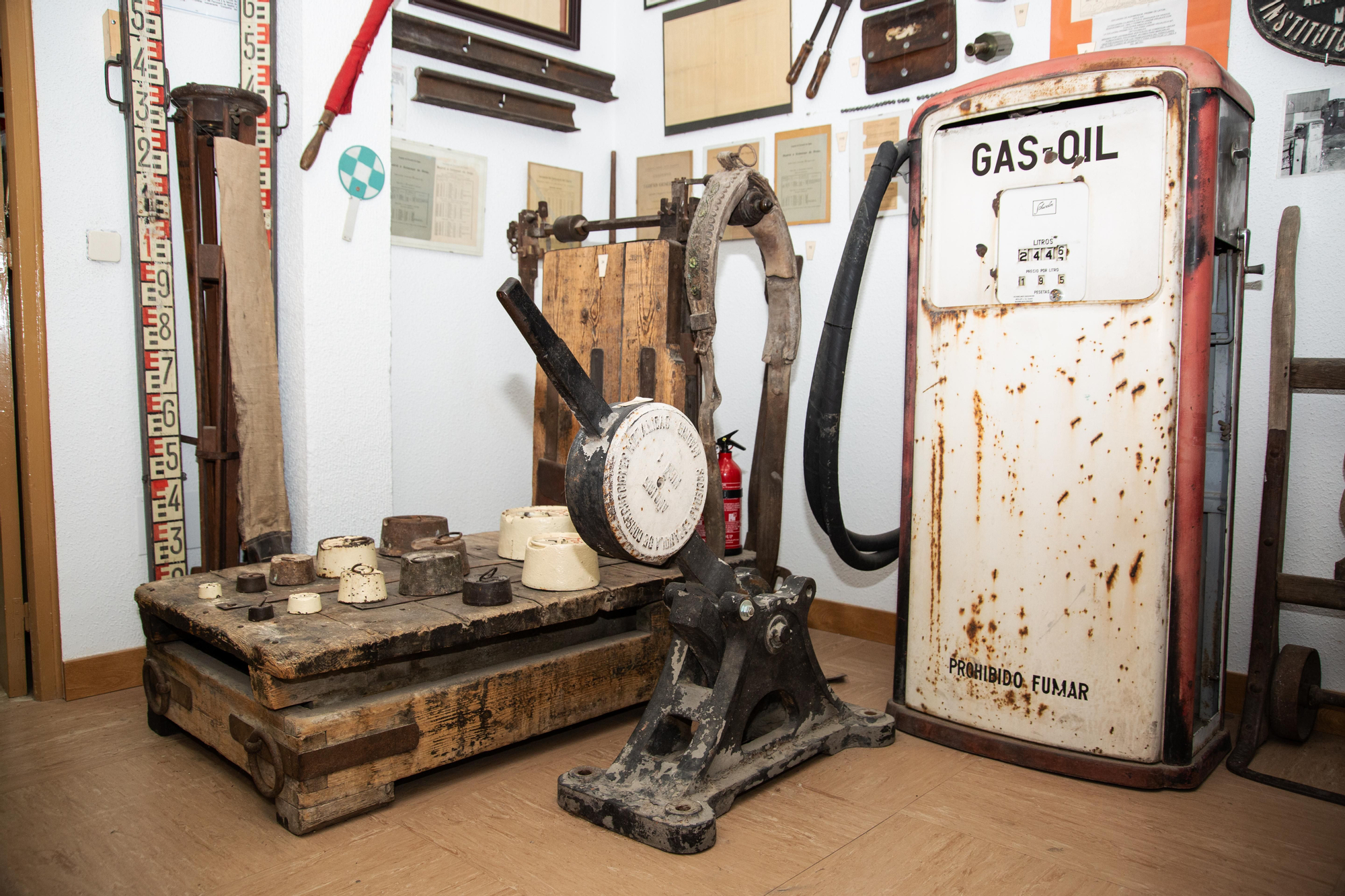 Objetos relacionados con el tren de Arganda