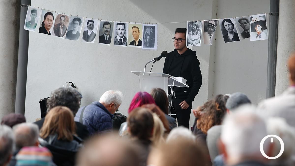 La Plataforma Comisión de la Verdad de Córdoba realiza una exhumación simbólica ante el retraso de las exhumaciones en Córdoba