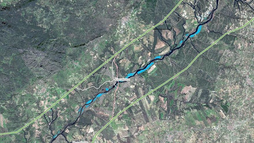 Así ha captado el programa de observación satelital europeo las inundaciones en Toledo y Guadalajara