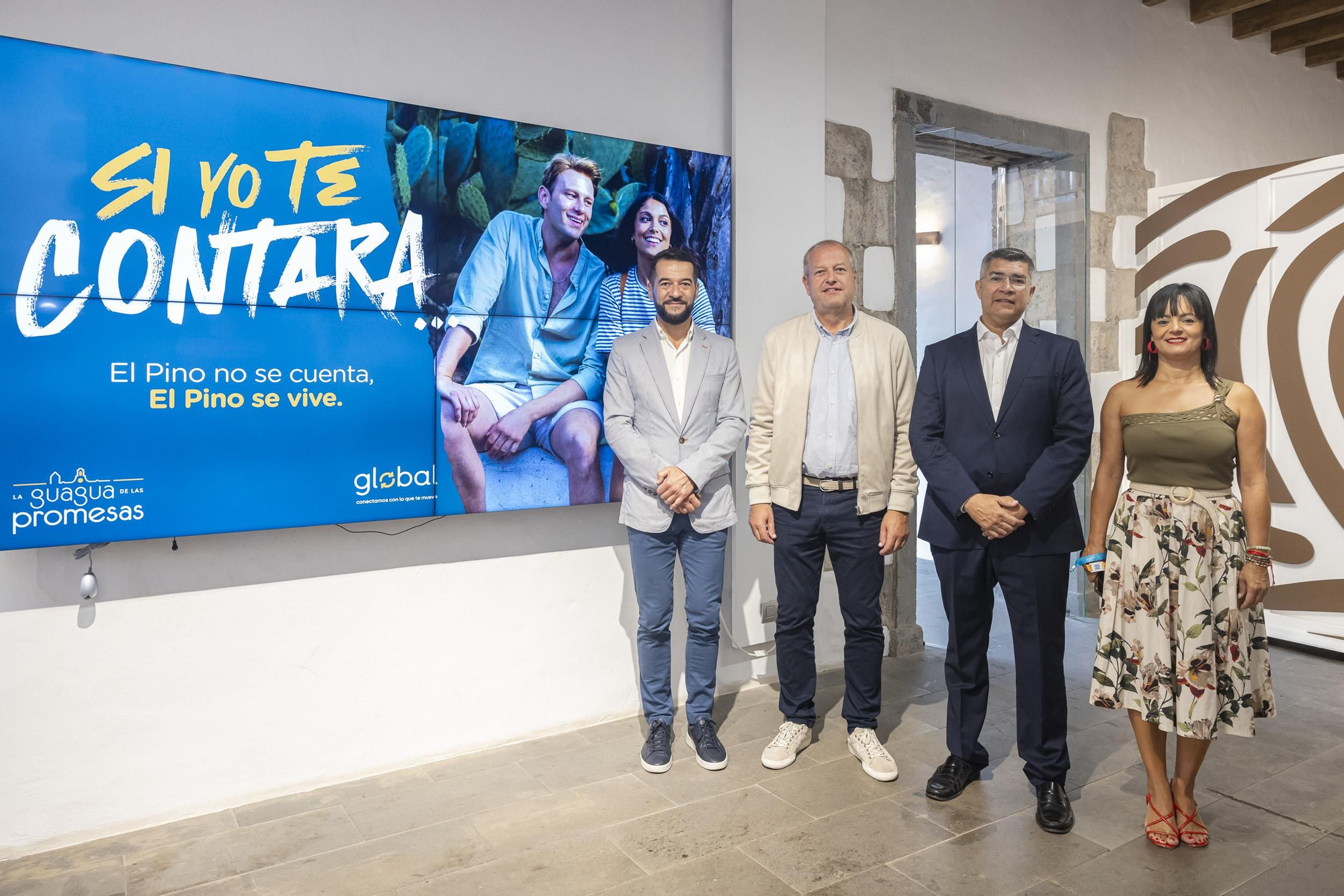 Global presenta en Teror (Gran Canaria) el dispositivo especial con motivo de las fiestas patronales en honor a la Virgen del Pino.