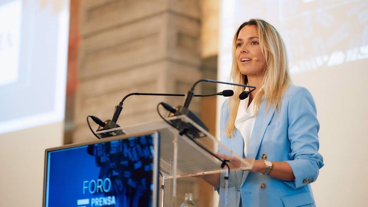 La coordinadora general de Coalición Canaria Gran Canaria, María Fernández.