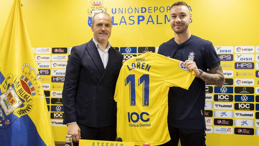 Loren: “Me decidí por Las Palmas por su estilo, es vistoso y todo alegría”