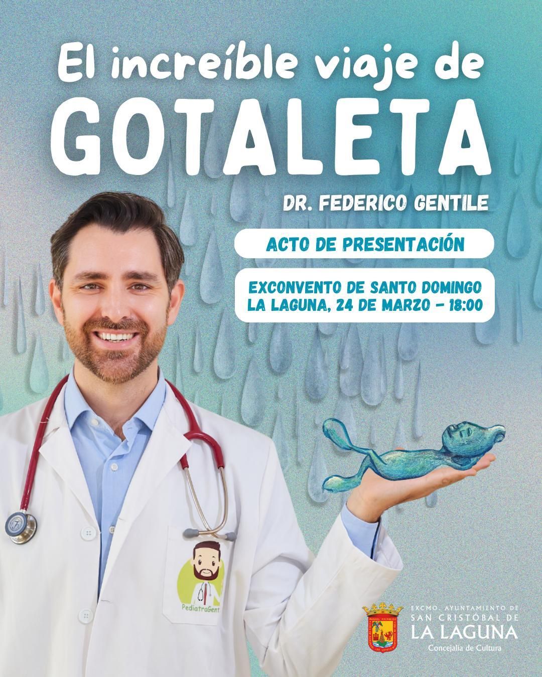 Presentación de 'El increíble viaje de gotaleta'.