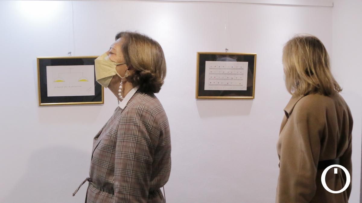 Inauguración de la exposición de Guadalupe Codes Belda. Greguerías Ilustradas