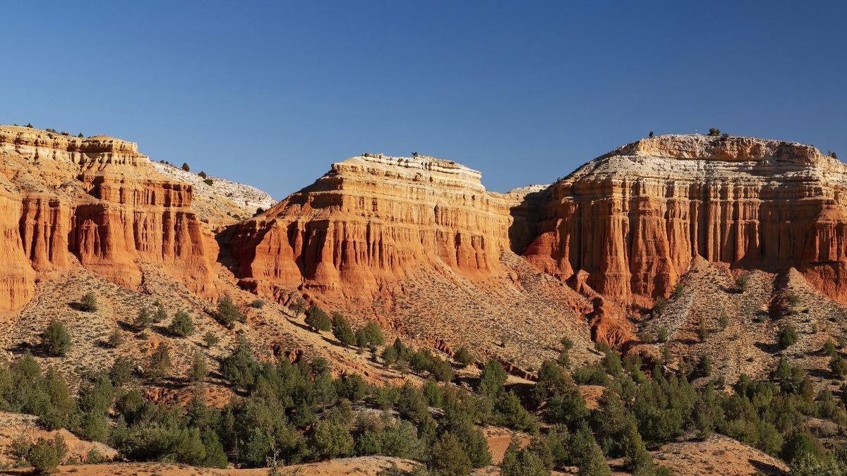 El paisaje de la Rambla de Barrachina en Teruel, que recuerda al Lejano Oeste.