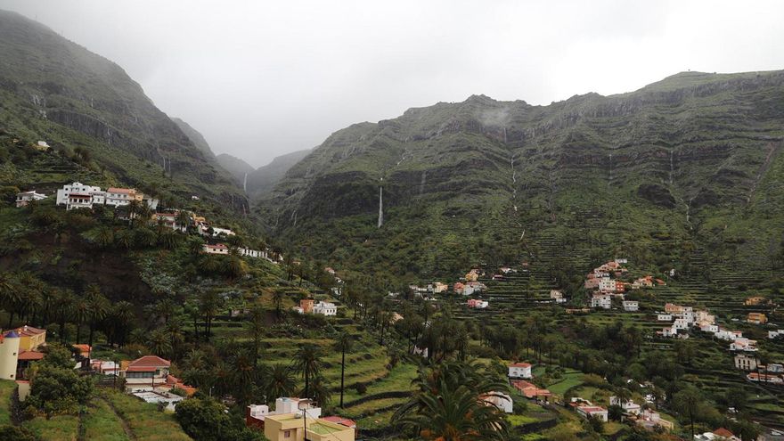 Valle Gran Rey, este miércoles. (EFE)