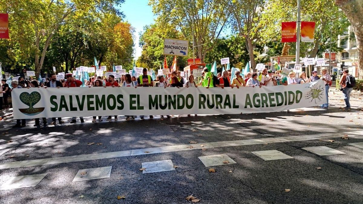 'Salvemos el mundo rural', manifestación en Madrid el 5 de octubre de 2025
