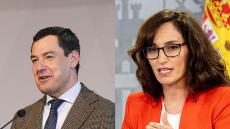 Juanma Moreno y Mónica García