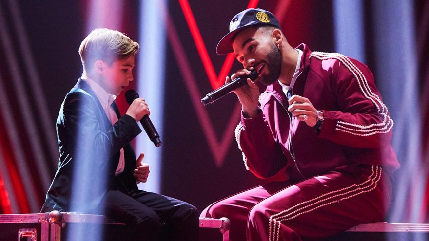 'La Voz Kids' (17.3%) lidera la noche y cierra con subidón de audiencia una de sus ediciones menos vistas