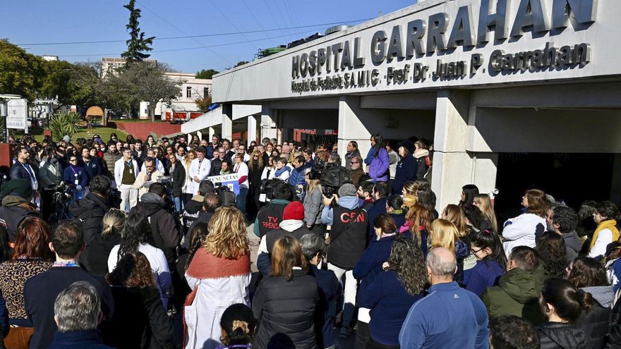 El Gobierno decidió cesantear a delegados del Garrahan tras un conflicto gremial