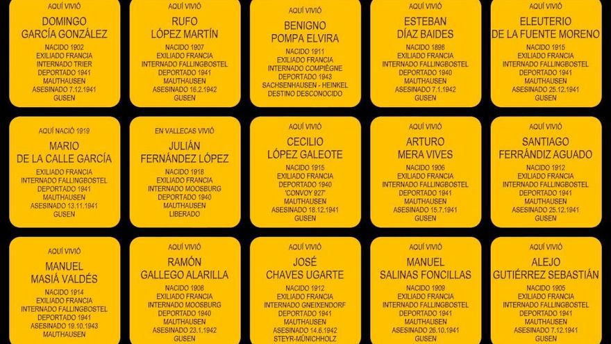 Investigación para honrar con piedras de memoria a los vallecanos que el franquismo deportó: "Solo hubo un superviviente"