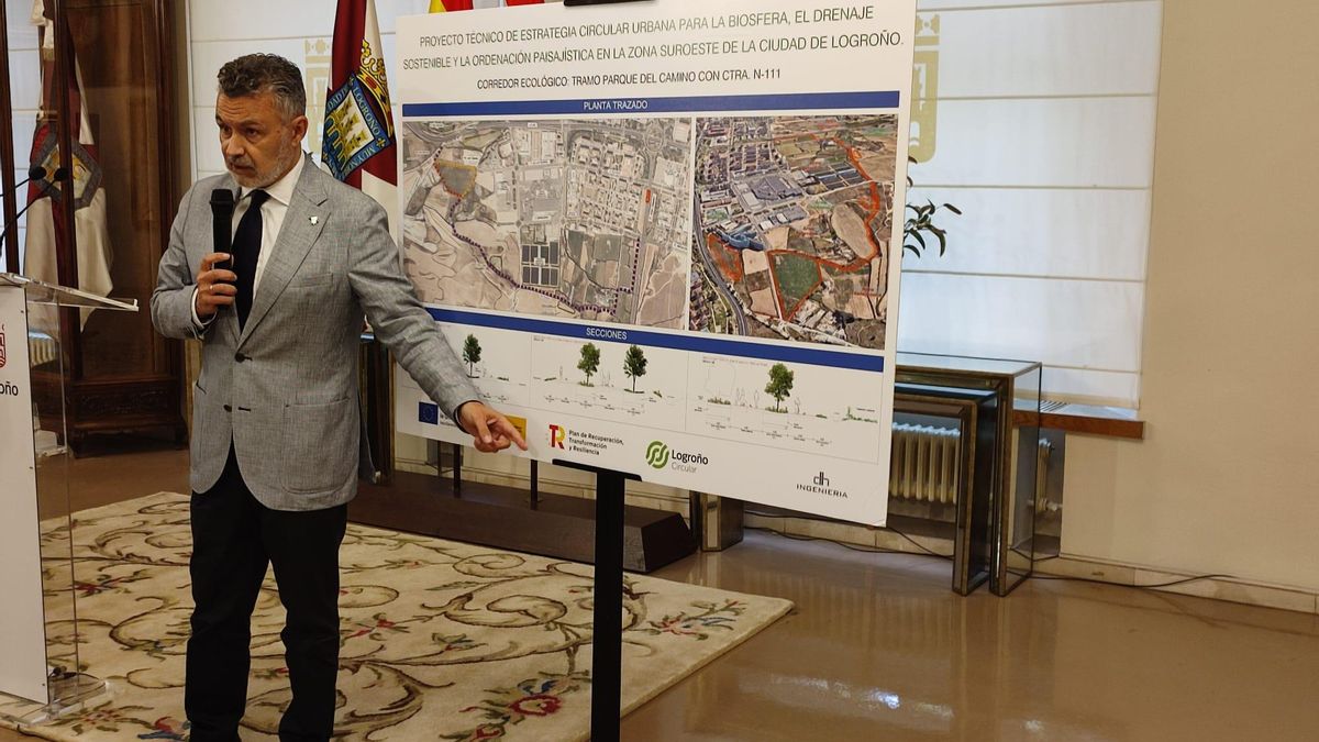 Así será el Corredor Ecológico Sur de Logroño: el cinturón verde que “conectará barrios, mitigará el impacto de inundaciones y fomentará la biodiversidad”