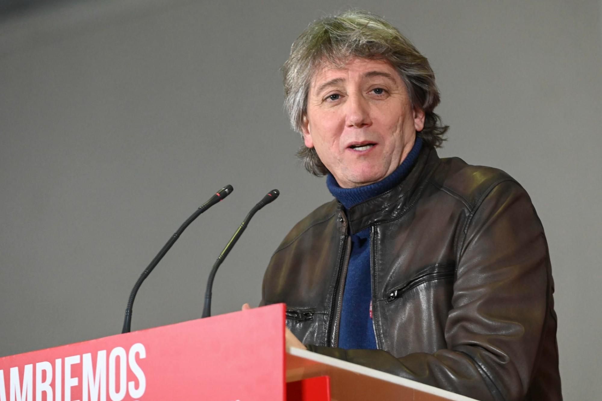Carlos Martínez, candidato del PSOE a la Junta de Castilla y León.