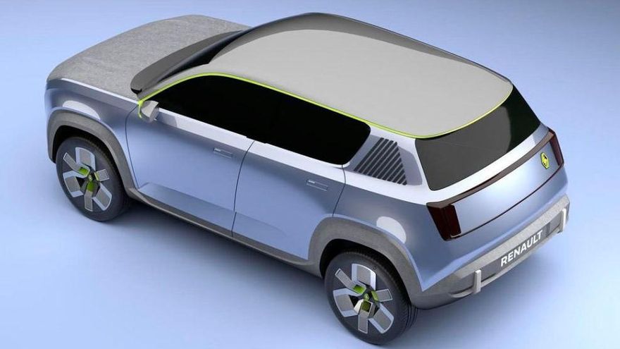 Recreación del R4 que podrá verse en París.