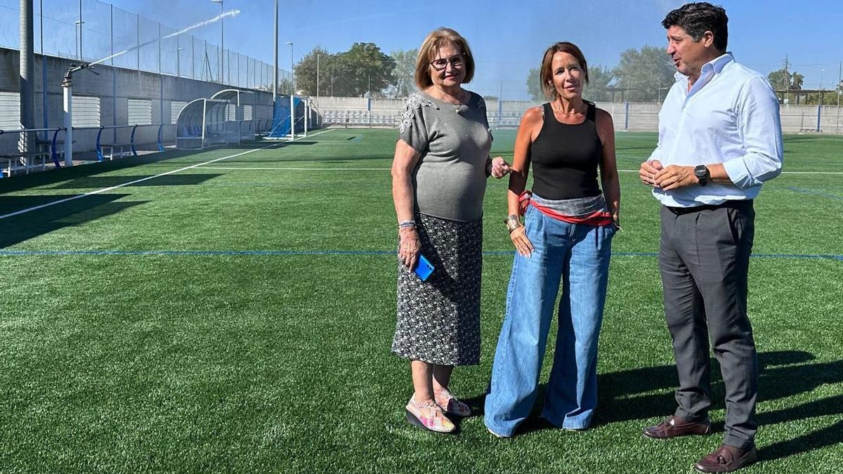 El Ayuntamiento finaliza la renovación del campo de Alcolea con una inversión de 200.000 euros