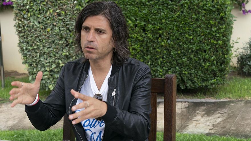 Rulo atiende a elDiario.es en Las Caballerizas de La Magdalena.