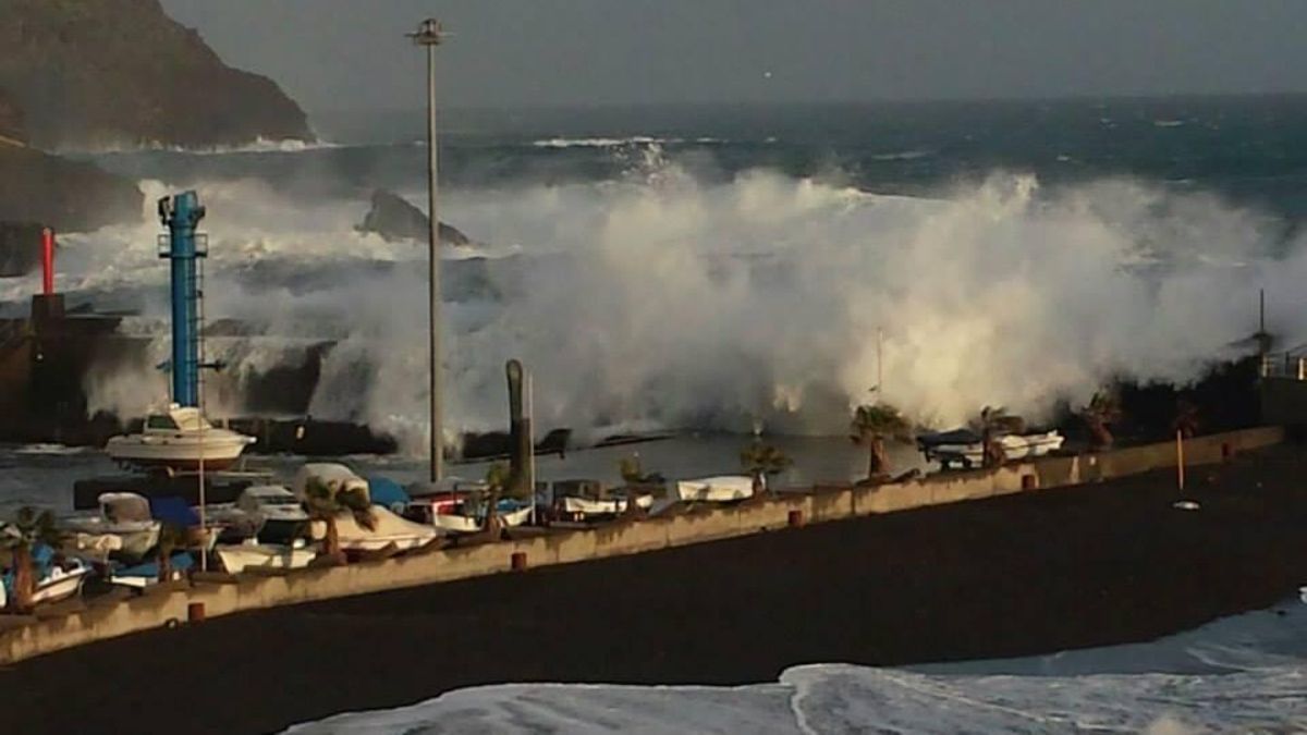 FOTOGALERÍA | Temporal en Canarias