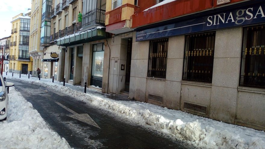 Calle Mayor de Guadalajara, el domingo 10 de enero
