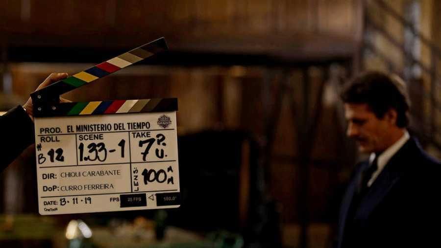 Primeras imágenes de Rodolfo Sáncho 'Ministerio del Tiempo'
