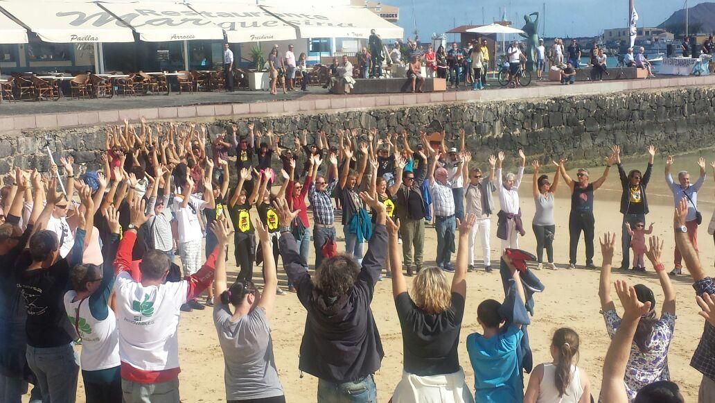 Concentración este domingo en Corralejo. | Movimiento Ciudadano No Petroleras Sí Renovables