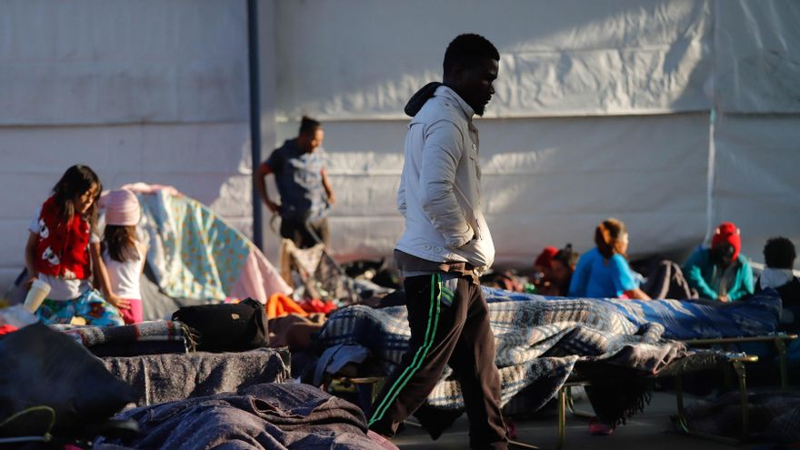 Caravana migrante llega a Basílica Guadalupe tras enfrentamiento con policía