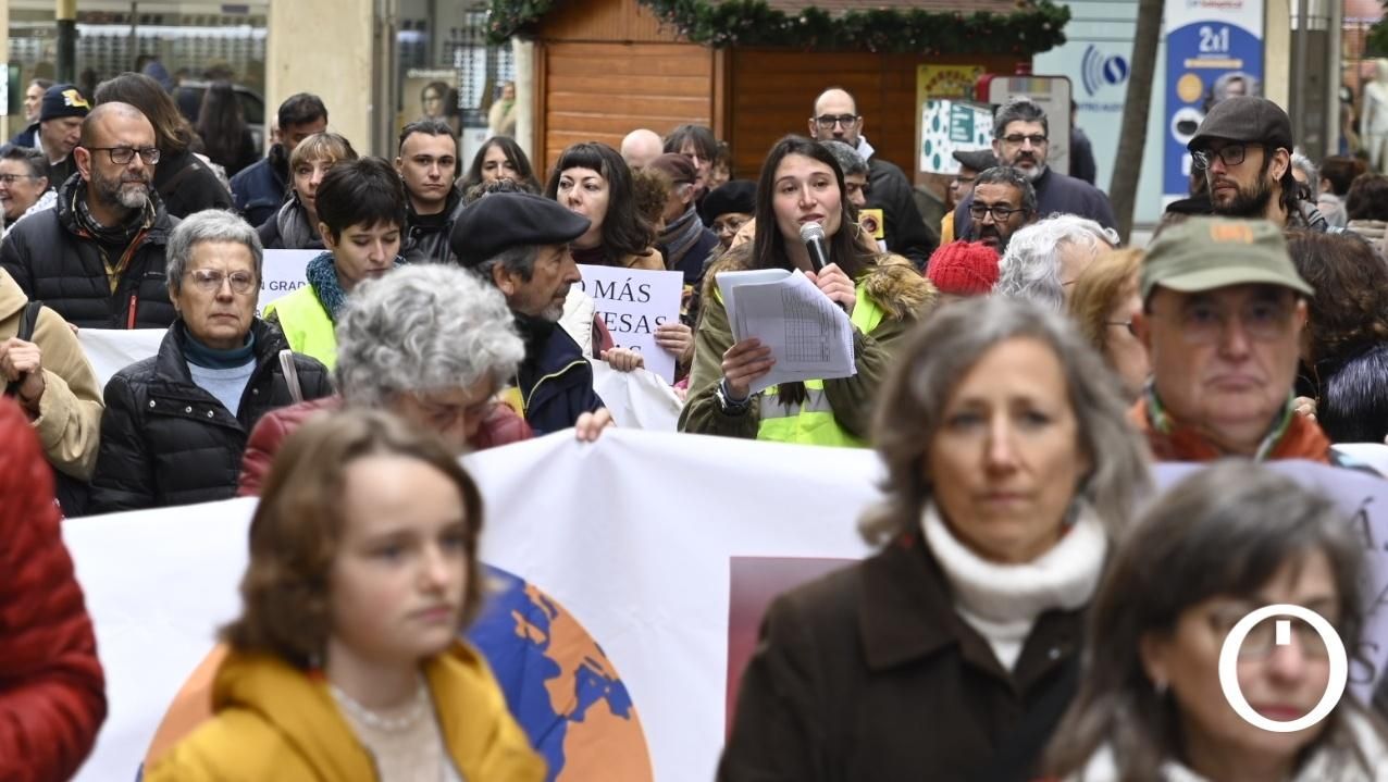 Manifestación por el clima y la reforestación de Córdoba.