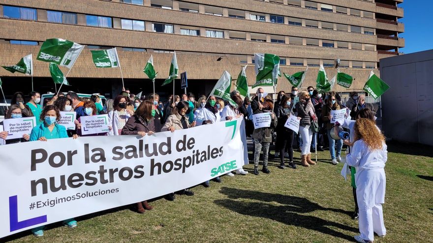 Concentración en Hospital de Albacete