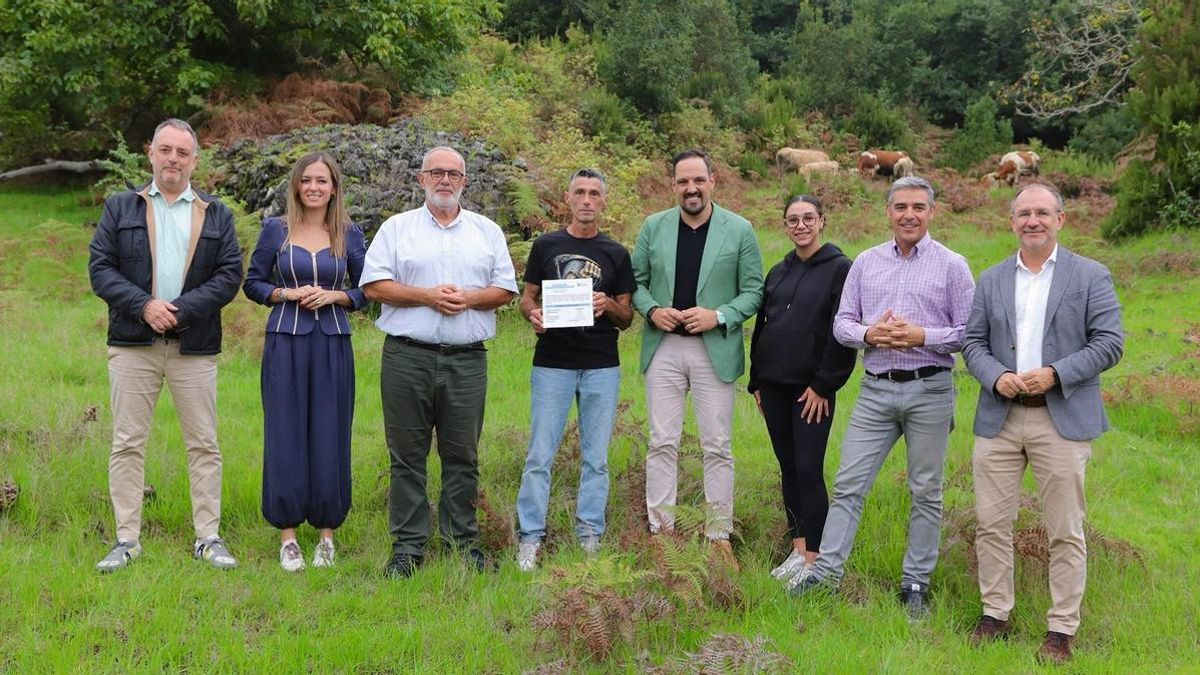 La regularización territorial de una granja  en Breña Alta permite a su propietario acometer obras para mejorar el bienestar animal y las condiciones de trabajo