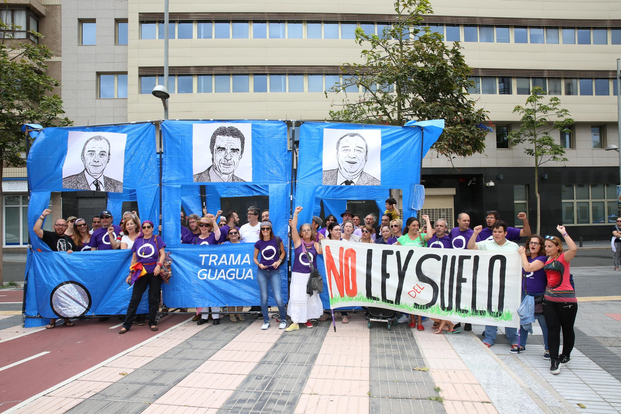 Marcha por la Dignidad en Las Palmas de Gran Canaria.