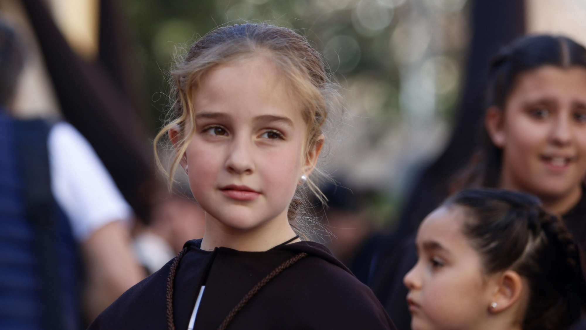 La procesión de la Hermandad de la Soledad, en imágenes